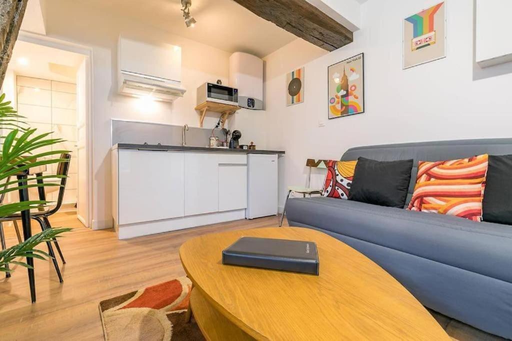 Appartement Le Sweet 70'S : Au Coeur Du Centre Historique à Dijon Extérieur photo